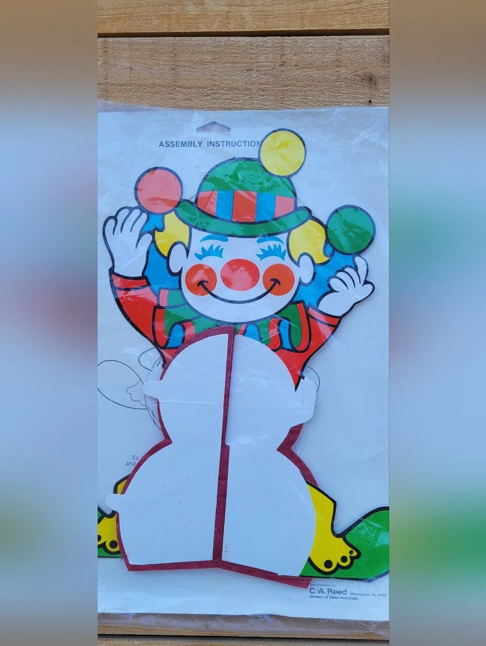 Circus Clown Red Centerpiece - Party Decoration